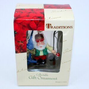 Traditions Fisherman Ornament Santa Swordfish